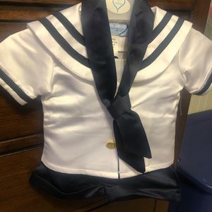 Matching sailor outfits